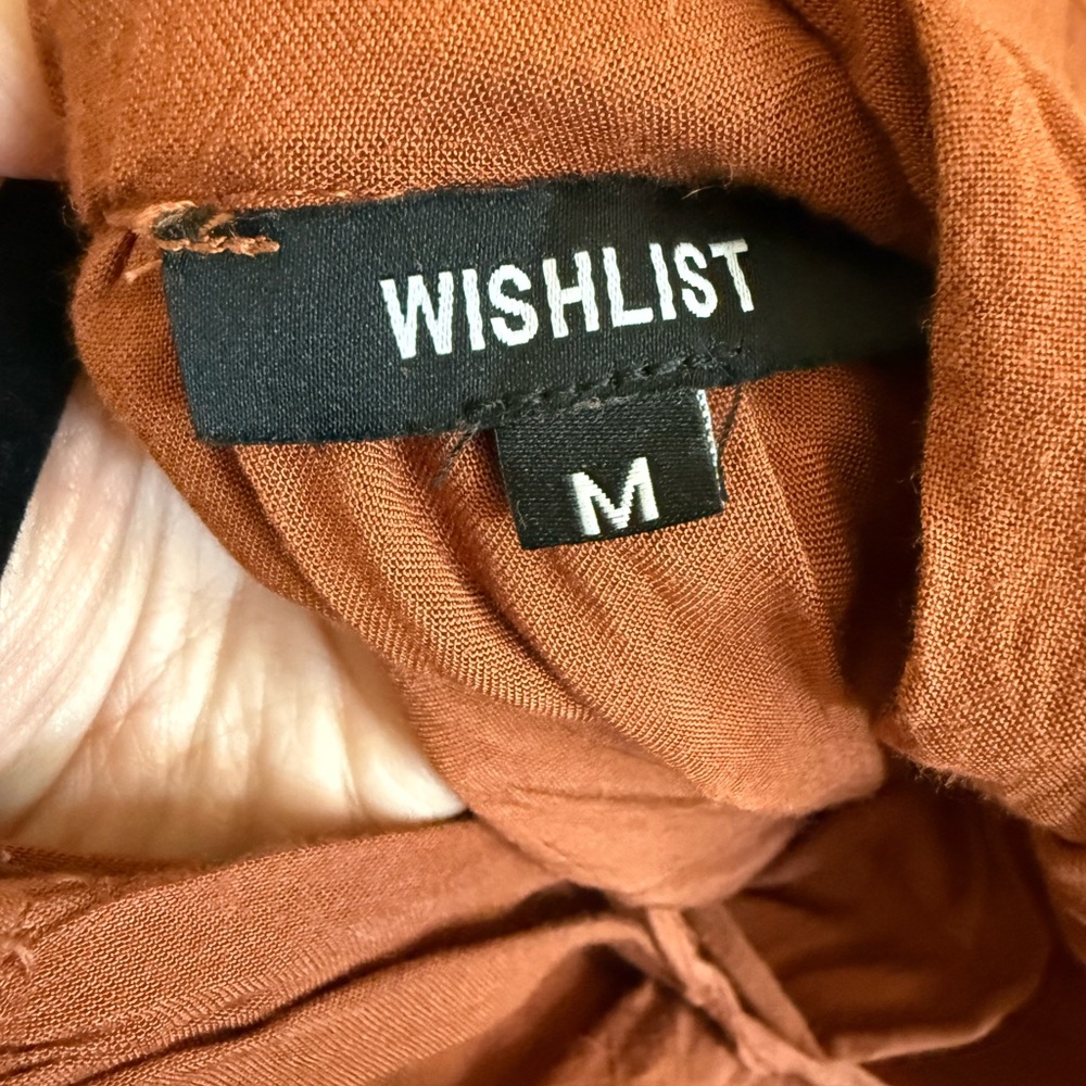 Wishlist Rust Backless Dress - image 5